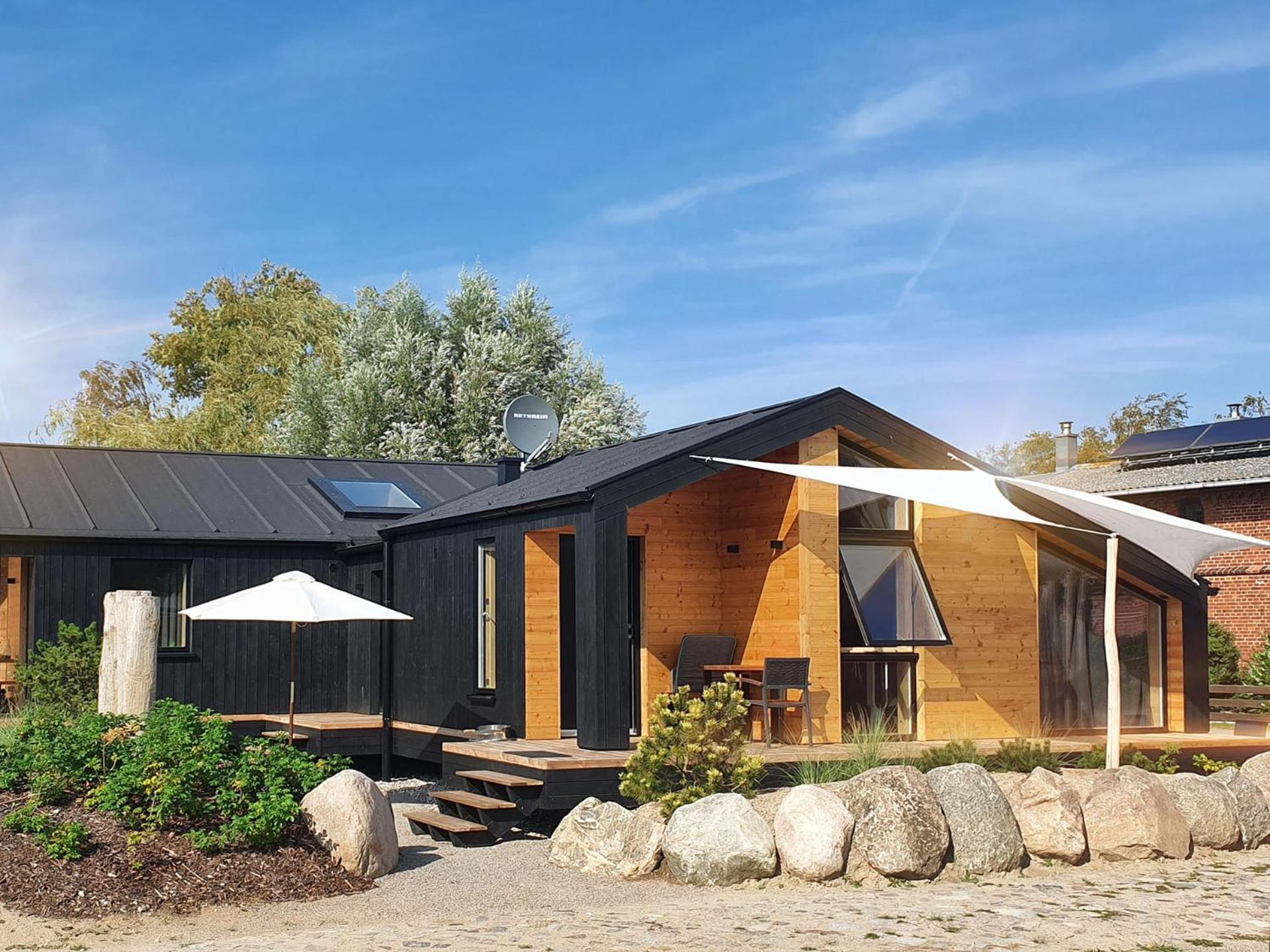 Werder Chalet -- Wolke 7 -- Ostsee-Strand 150M I Sauna I Ekamin I Tiny House Fuer 2 Personen I By "Meyers Am Meer" Boiensdorf Zewnętrze zdjęcie
