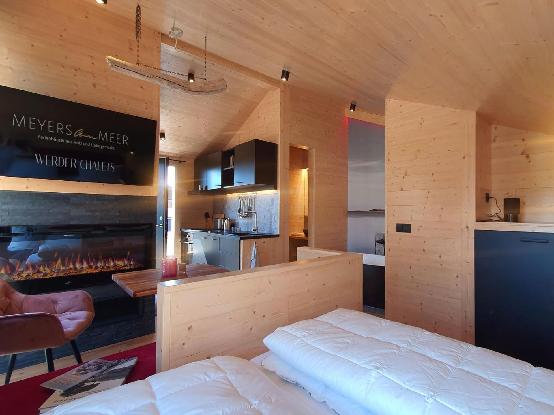 Werder Chalet -- Wolke 7 -- Ostsee-Strand 150M I Sauna I Ekamin I Tiny House Fuer 2 Personen I By "Meyers Am Meer" Boiensdorf Zewnętrze zdjęcie